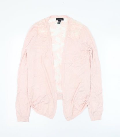 Womens UK Size 6 New Look Pink Cardigan Jumper