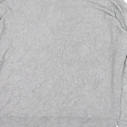 Womens UK Size L Noisy may Grey Pullover Jumper