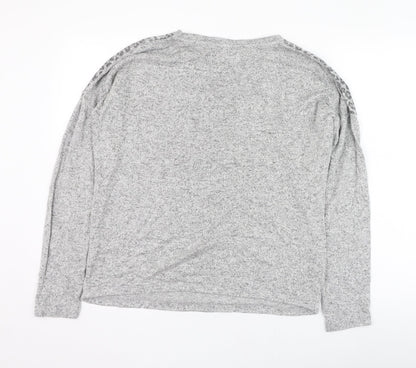 Womens UK Size S Matalan Grey Pullover Jumper
