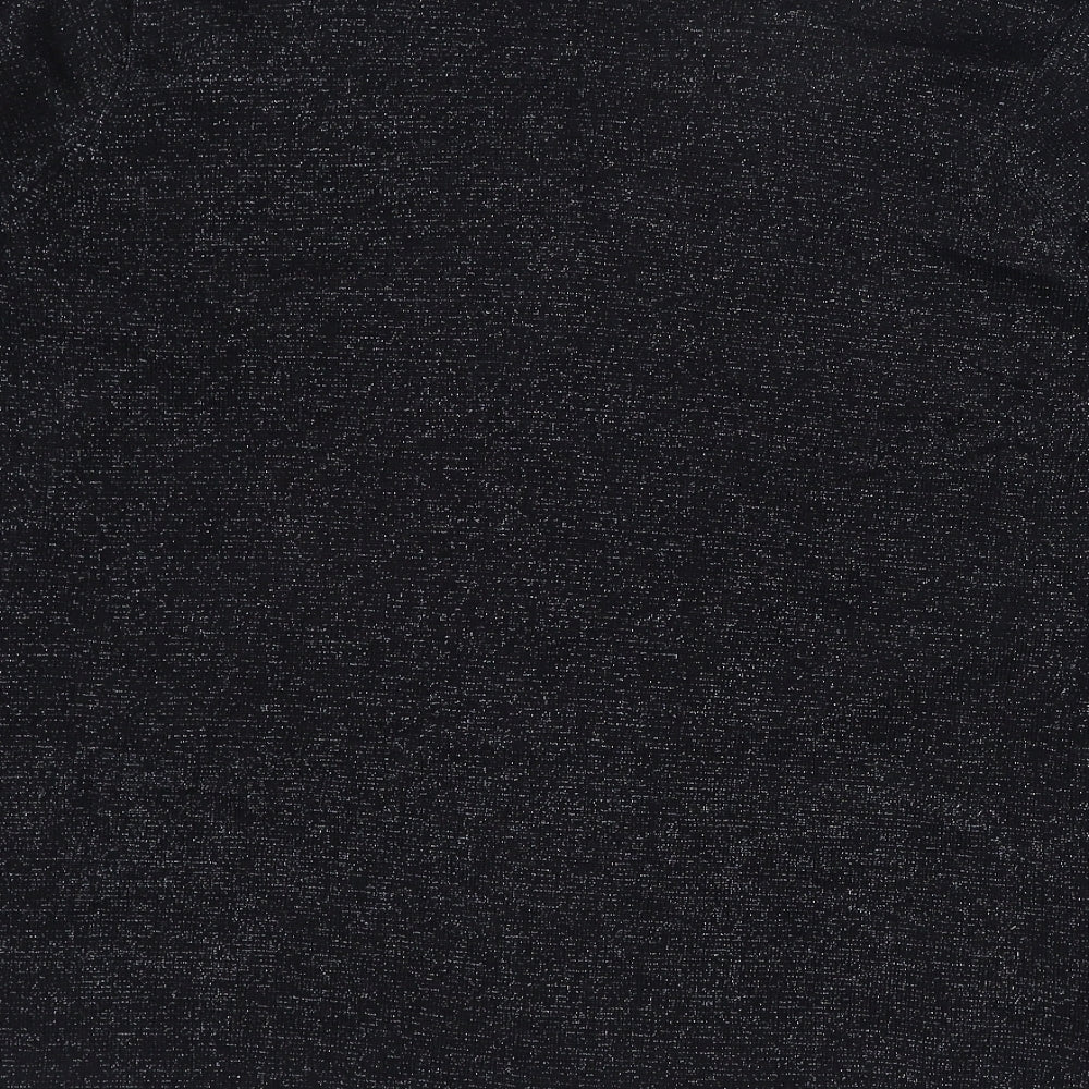 Womens UK Size M BM Black Cardigan Jumper