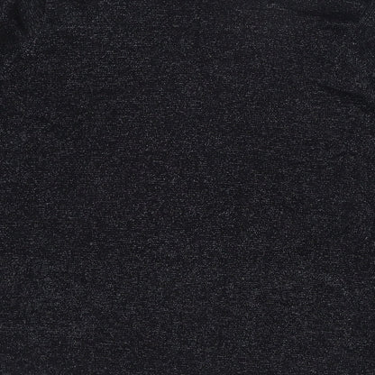 Womens UK Size M BM Black Cardigan Jumper