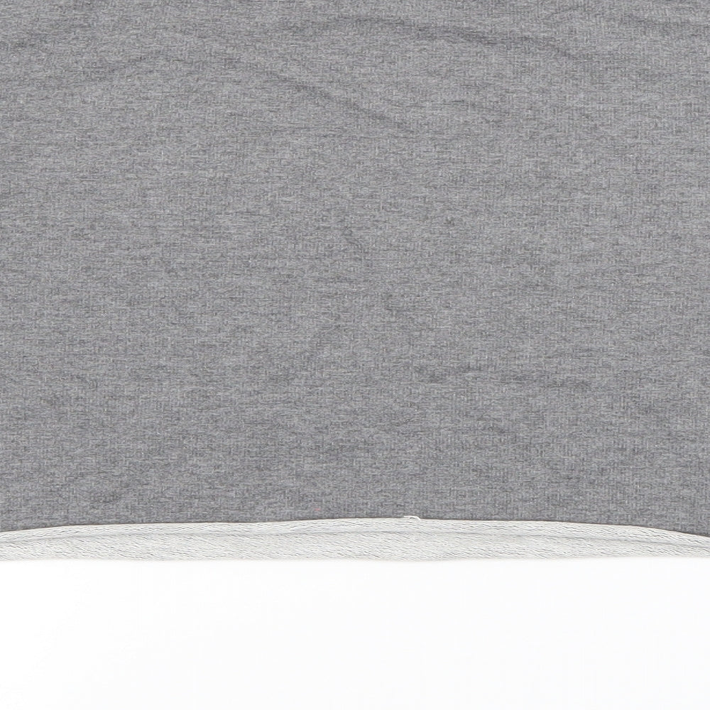 Womens UK Size XS Pull & Bear Grey Pullover Sweatshirt