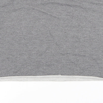 Womens UK Size XS Pull & Bear Grey Pullover Sweatshirt