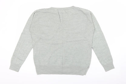 Womens UK Size 12 NEXT Green Pullover Jumper