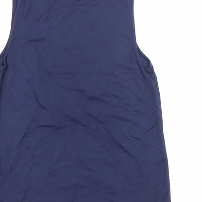 Womens UK Size S United Colors of Benetton Blue Camisole Tank