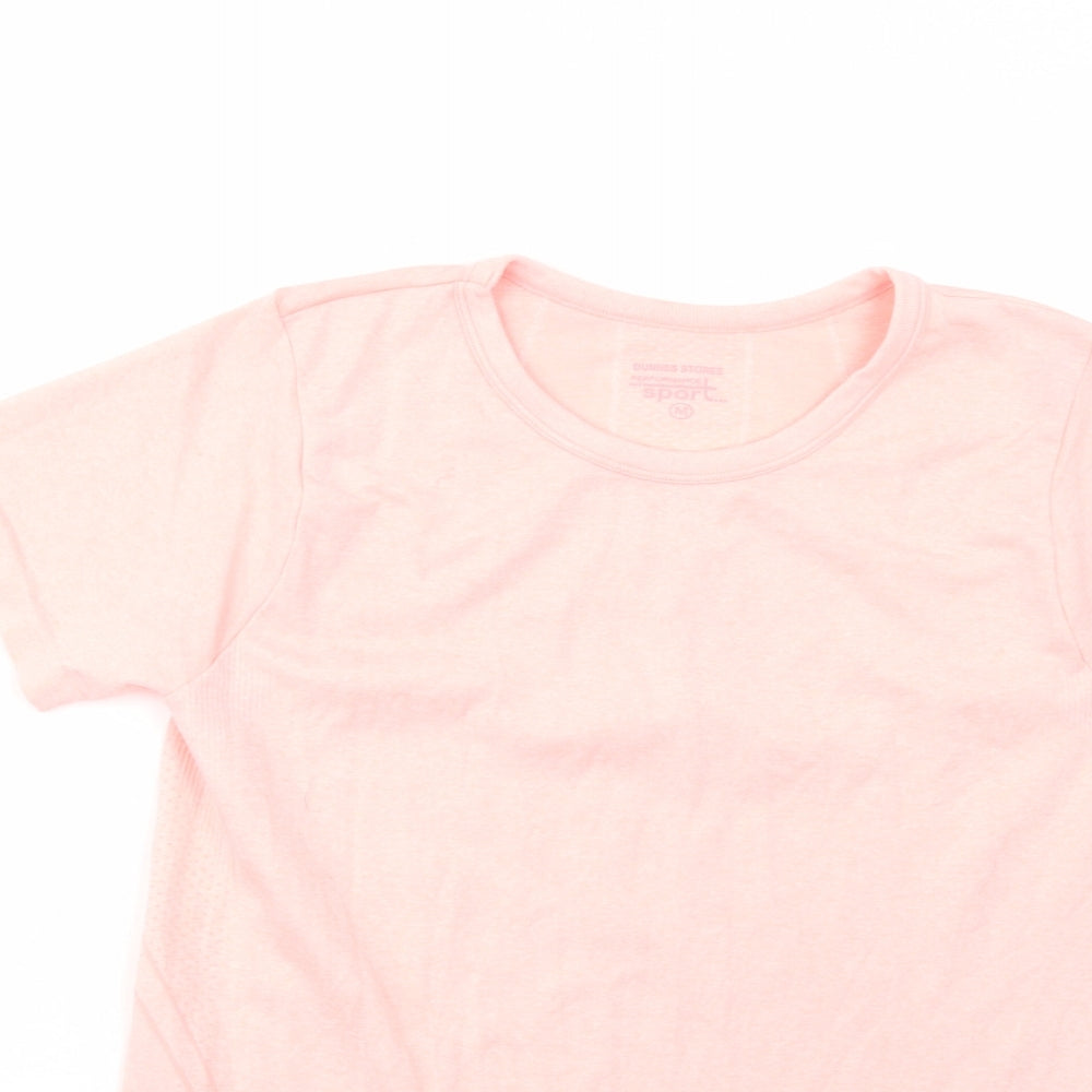 Womens UK Size M Dunnes Stores Pink  T-Shirt