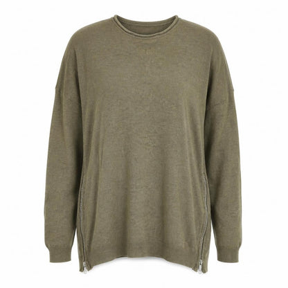 Womens UK Size 10 Primark Green Pullover Jumper