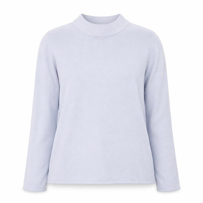 Bonmarché Womens Purple High Neck Acrylic Pullover Jumper Size S
