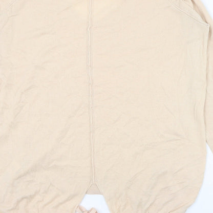 Womens UK Size 12 Marks and Spencer Beige Pullover Jumper