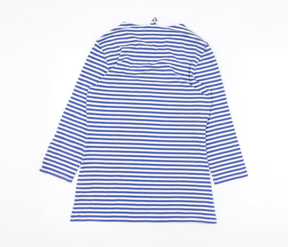 Womens UK Size  Espirit Blue Basic T-Shirt