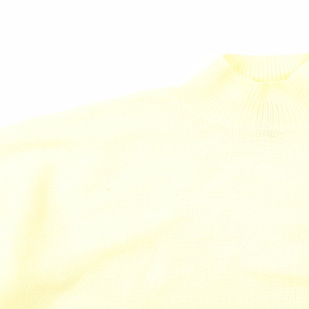 Womens UK Size XS H&M Yellow Pullover Jumper