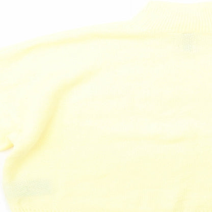 Womens UK Size XS H&M Yellow Pullover Jumper