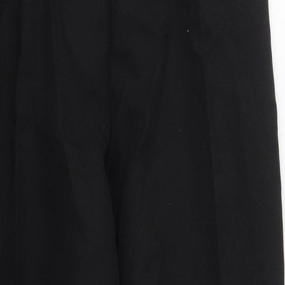 Womens UK Size 30 in Preworn Regular Fit  Black Trousers