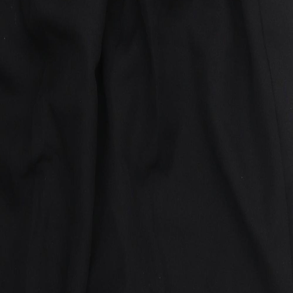 Womens UK Size 30 in Preworn Regular Fit  Black Trousers
