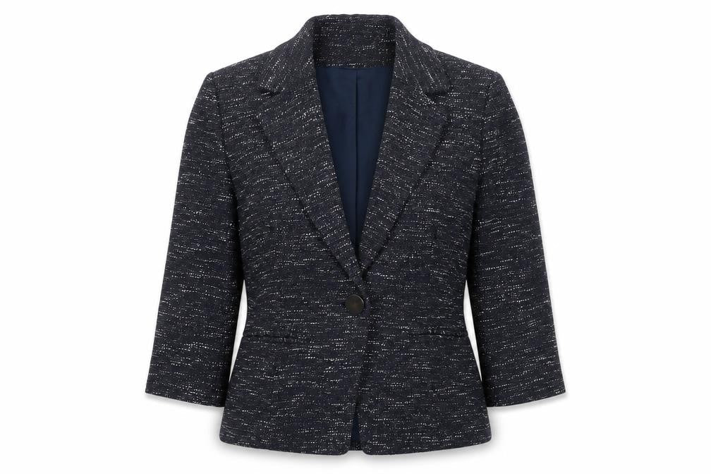 Womens UK Size 12 Alex & Co Regular Blue Blazer