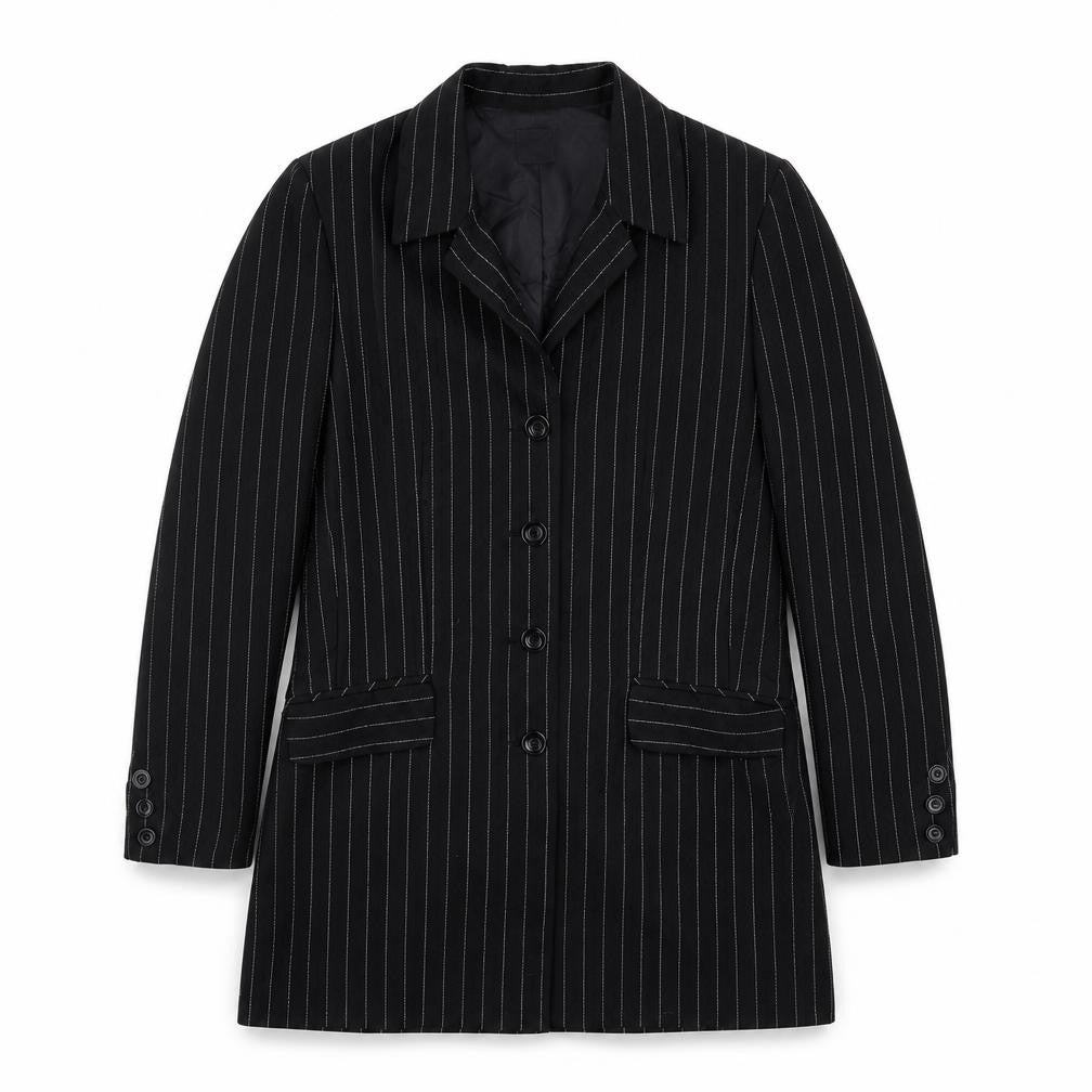Womens UK Size 14 ELVI Regular Black Suit Jacket