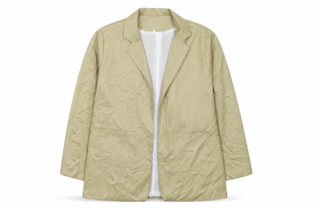 Womens UK Size 4XL Preworn Beige Jacket