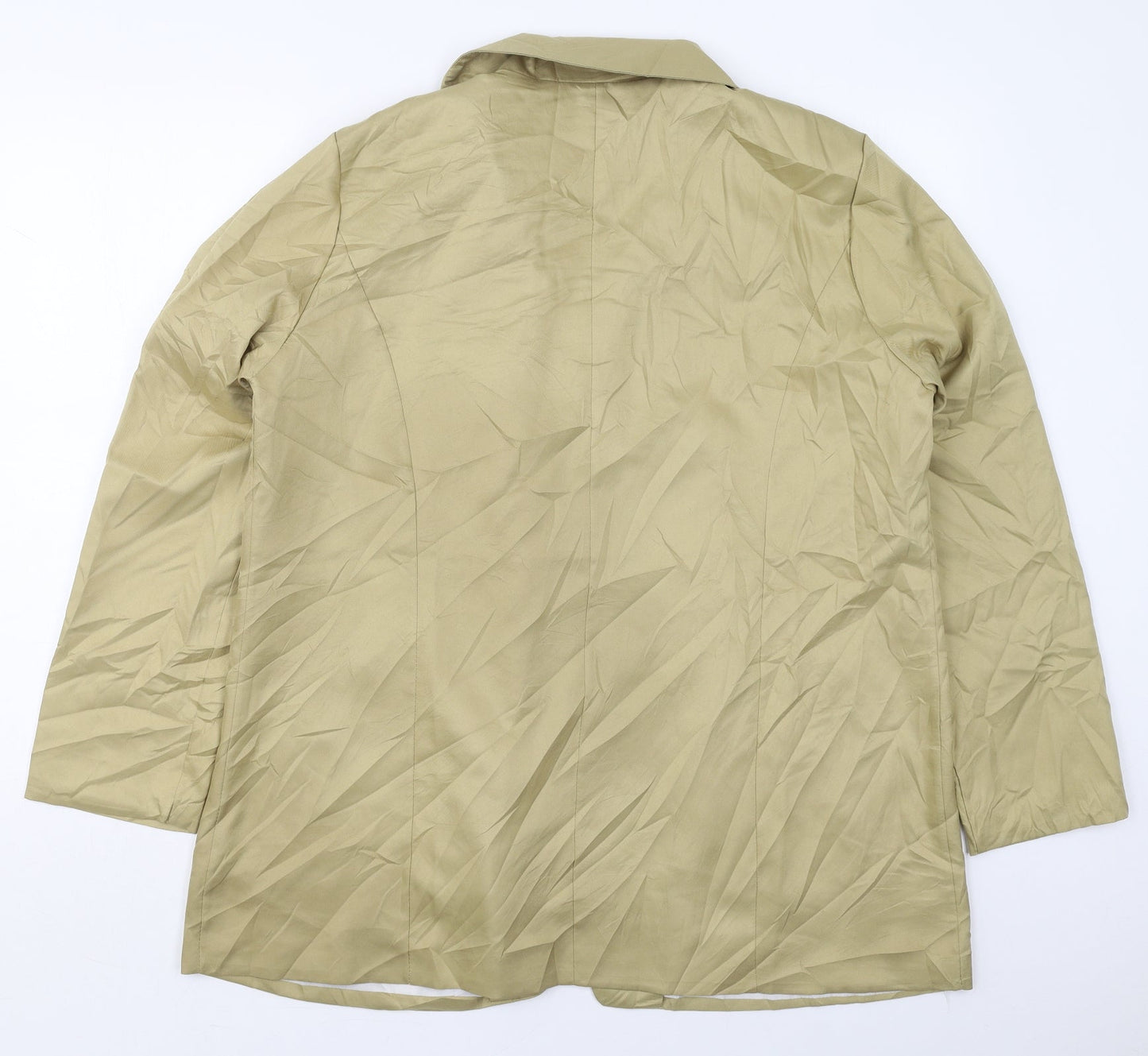 Womens UK Size 4XL Preworn Beige Jacket