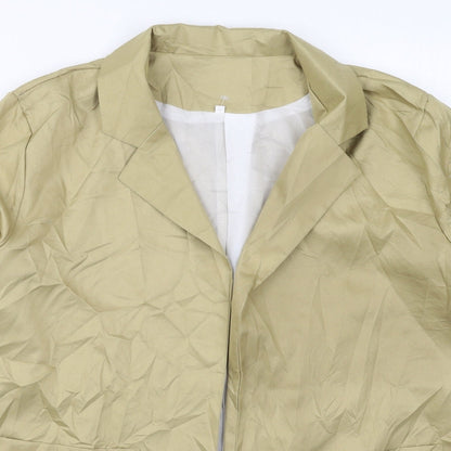 Womens UK Size 4XL Preworn Beige Jacket