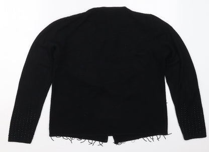 Womens UK Size M OPUS Black Cardigan Jumper