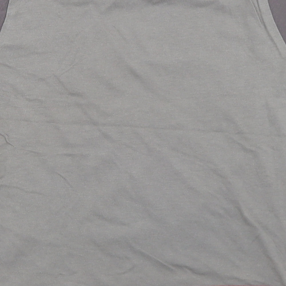 Marks and Spencer Boys Grey  Cotton Basic T-Shirt Size 3-4 Years Crew Neck  - Liverpool FC