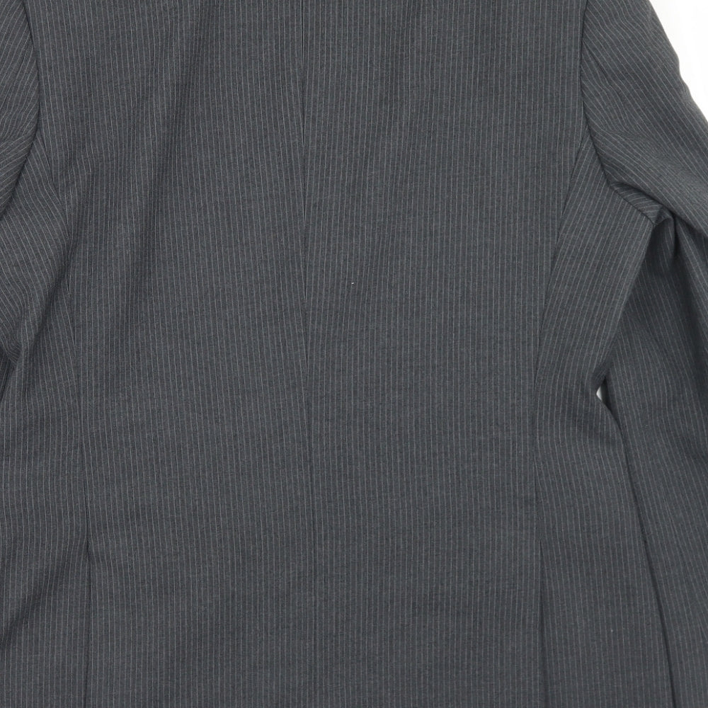 Mens UK Size 38 Jack Reid Regular Grey Suit Jacket