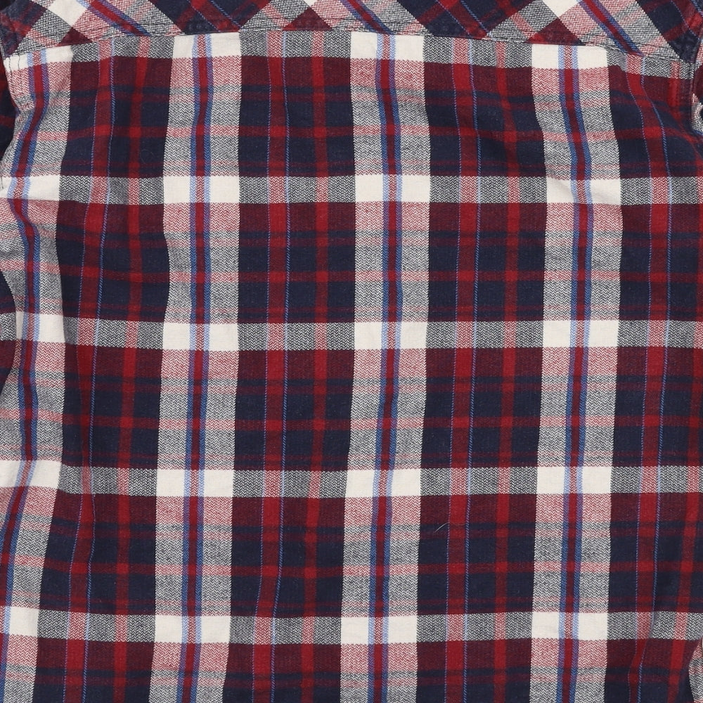 Mens UK Size S Marks and Spencer Multicoloured  Button-Up Long Sleeve Casual Shi