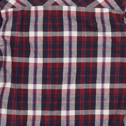 Mens UK Size S Marks and Spencer Multicoloured  Button-Up Long Sleeve Casual Shi