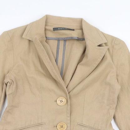 Womens UK Size 8 River Island Brown Jacket