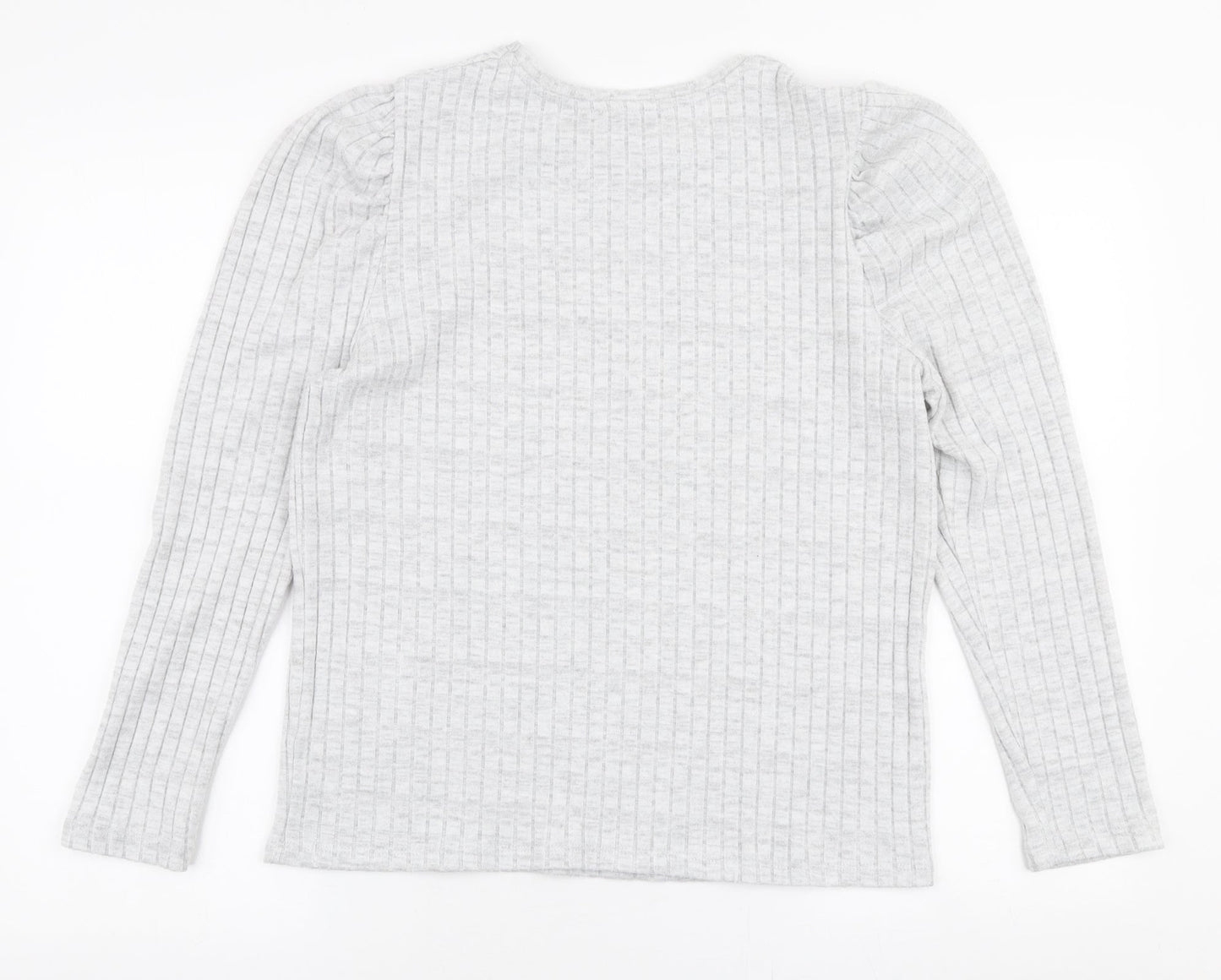 Womens UK Size 14 Papaya Grey Pullover Jumper