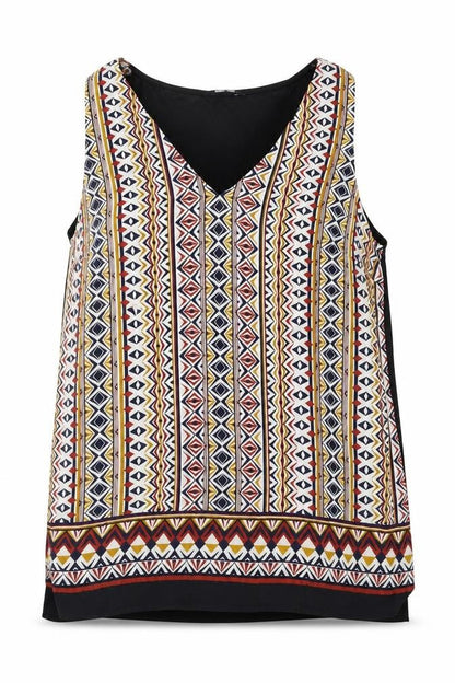 Womens UK Size 14 F&F Multicoloured Basic Blouse