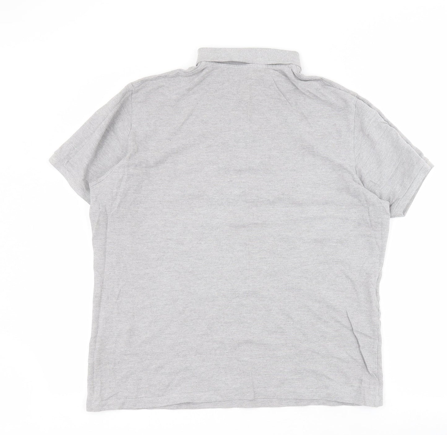 Primark Womens Grey  Cotton Basic Polo Size XL Collared