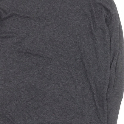 Womens UK Size 6 Topshop Grey Pullover Jumper