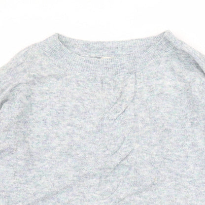 Womens UK Size 12 Marks and Spencer Blue Pullover Jumper