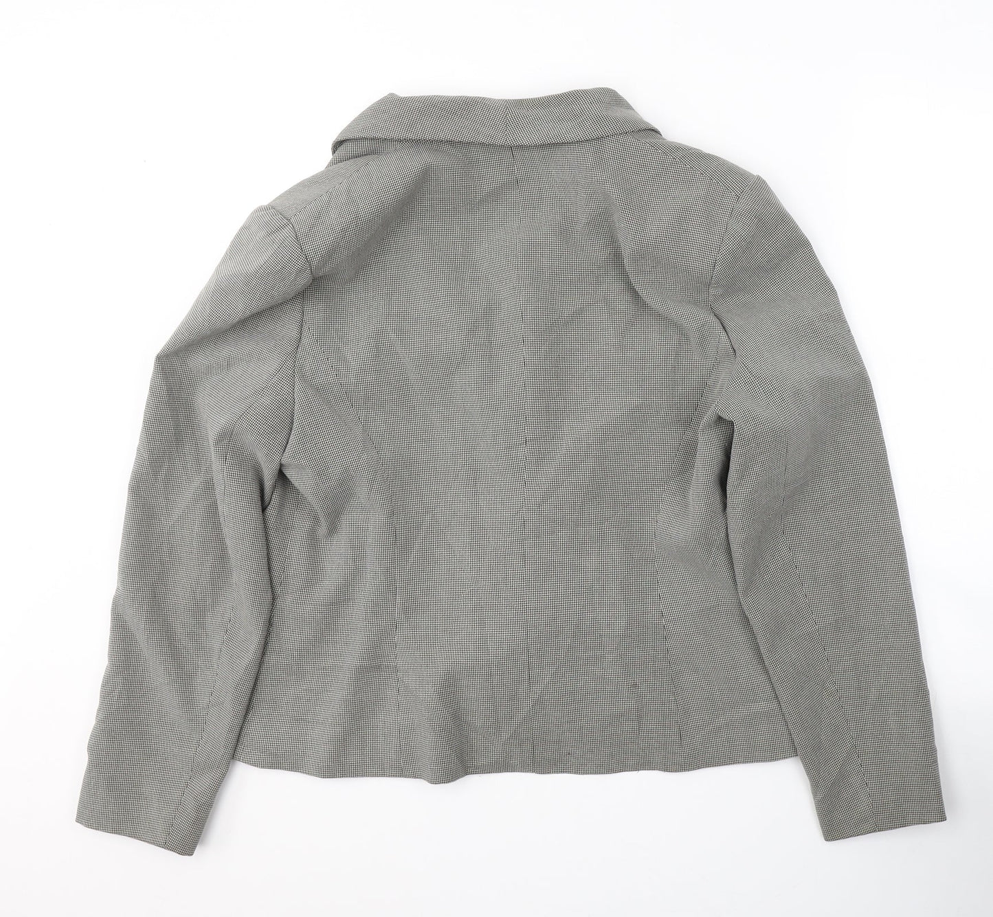 Papaya Womens Grey  Polyester Jacket Blazer Size 18