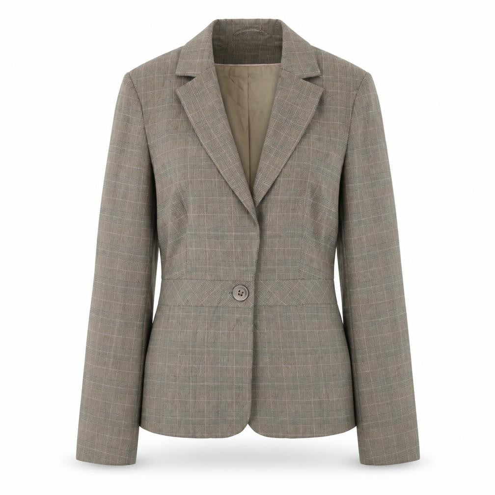 Womens UK Size 12 AMARANTO Regular Brown Blazer