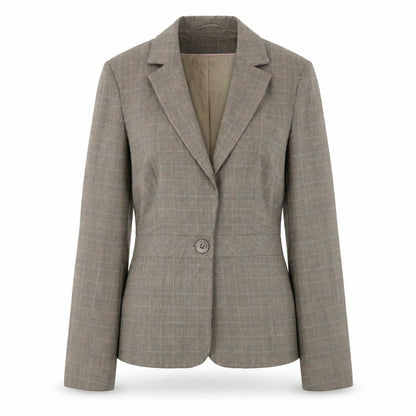 Womens UK Size 12 AMARANTO Regular Brown Blazer