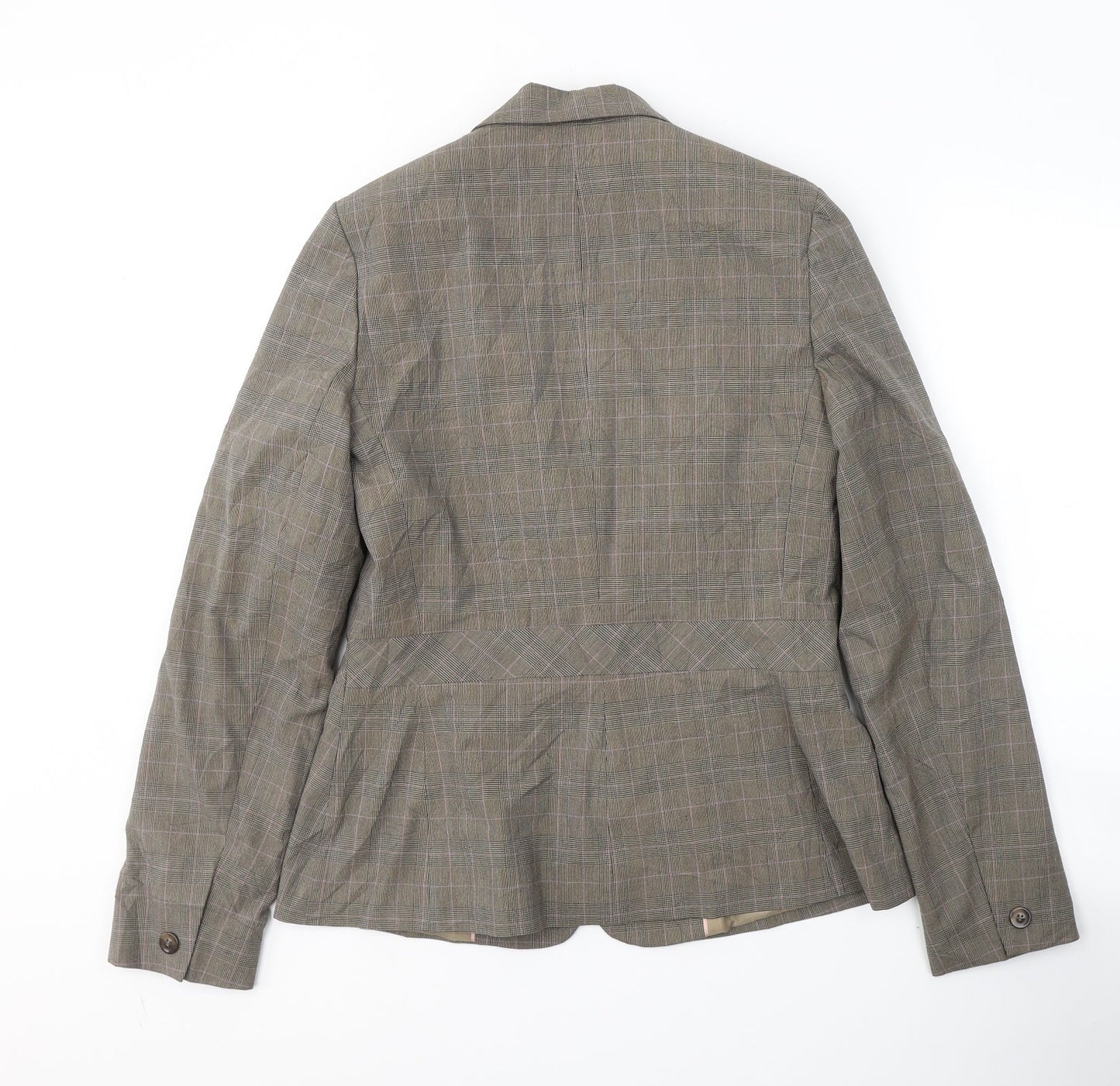 Womens UK Size 12 AMARANTO Regular Brown Blazer