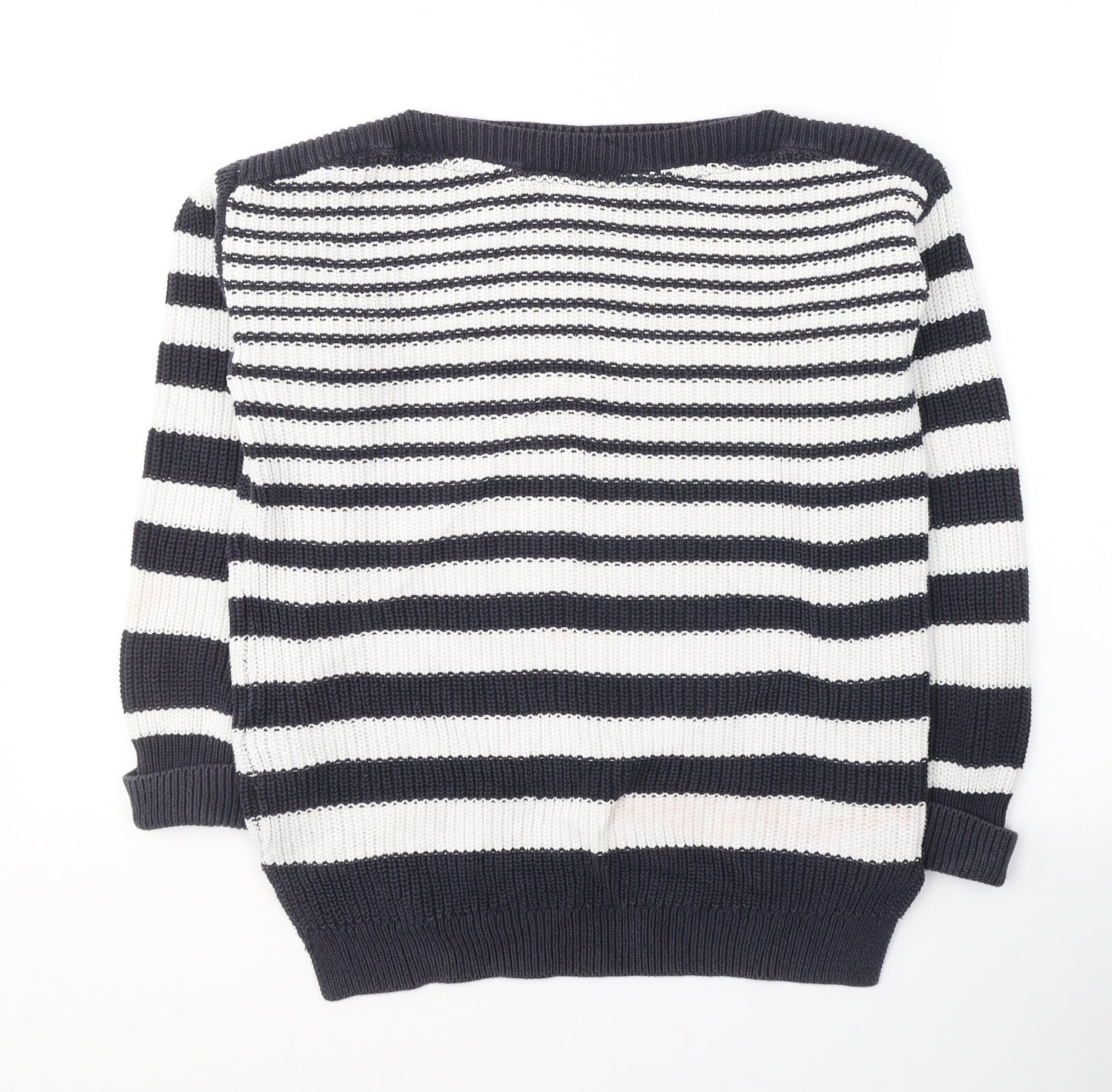 Womens UK Size M Marks and Spencer White Pullover Jumper