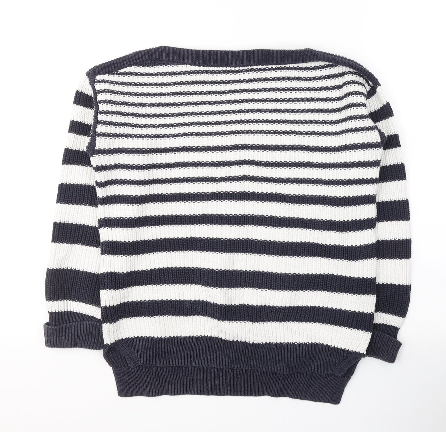 Womens UK Size M Marks and Spencer White Pullover Jumper