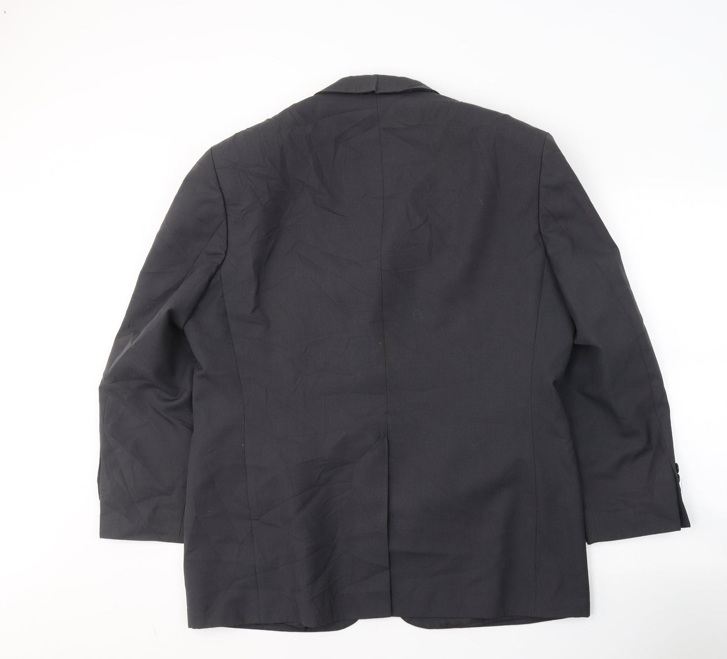 Knight & Asprey Mens Grey  Polyester Jacket Suit Jacket Size L