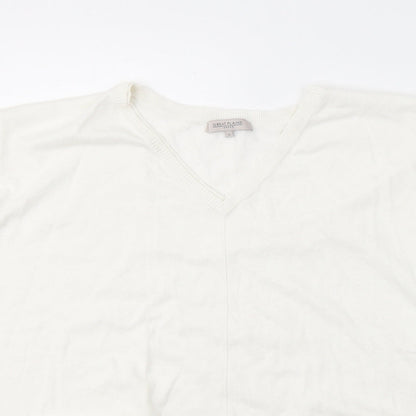 Womens UK Size M Great Plains White Pullover Jumper