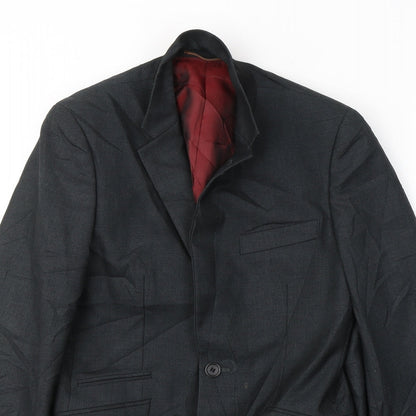 Mens UK Size S Topman Regular Beige Suit Jacket