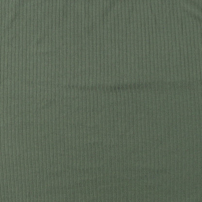 Primark# Womens Green  Polyester Jersey T-Shirt Size 10 Round Neck