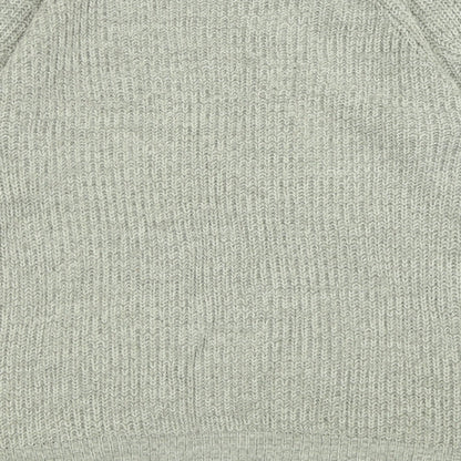 Womens UK Size M Papaya Grey Cardigan Jumper