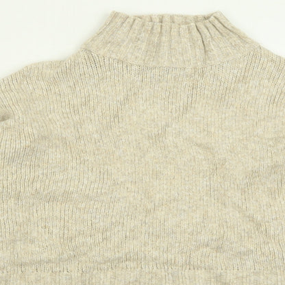 Womens UK Size S New Look Beige Pullover Jumper