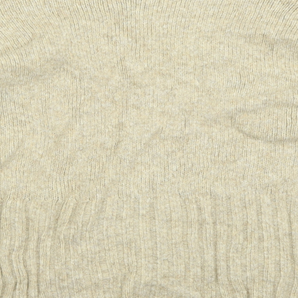Womens UK Size S New Look Beige Pullover Jumper