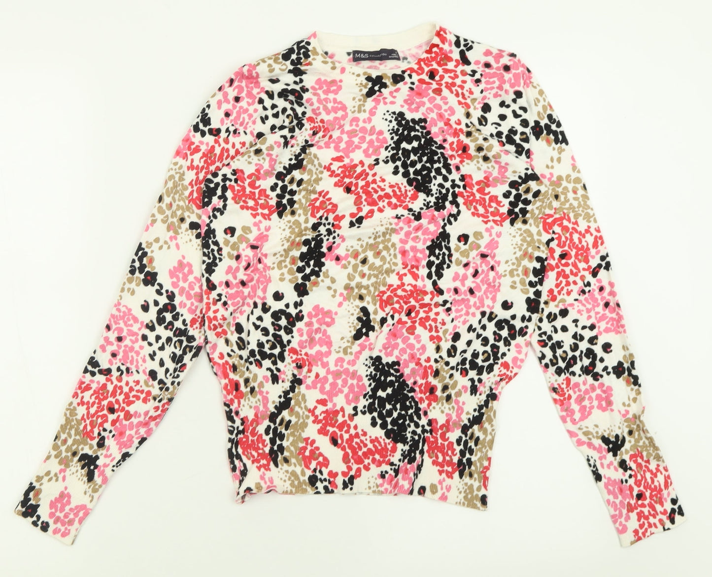 Womens UK Size 6 Marks and Spencer Multicoloured Pullover Jumper