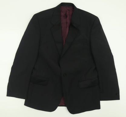 Mens UK Size 38 Skopes Regular Black Suit Jacket