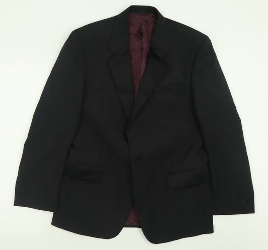 Mens UK Size 38 Skopes Regular Black Suit Jacket